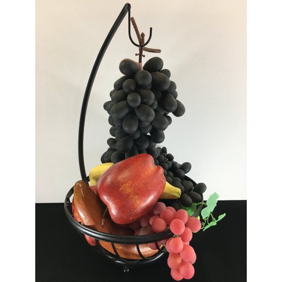 Vintage Fake Realistic Artificial Faux Fruit Mix Plastic Rubber Home Decor - Picture 9 of 16
